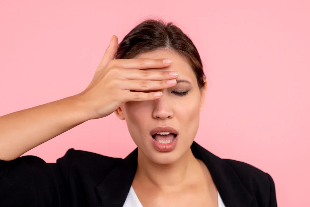 Wimpern abbrechen