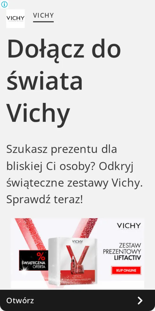 Reklama Vichy